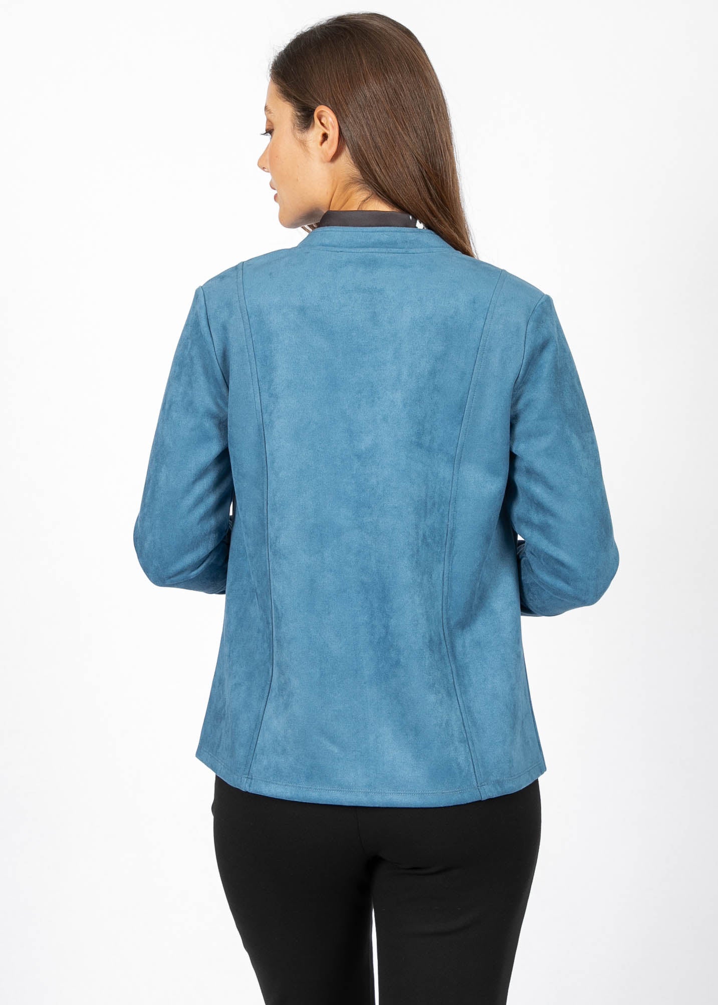 LINEA DOMANI FAUX SUEDE JACKET