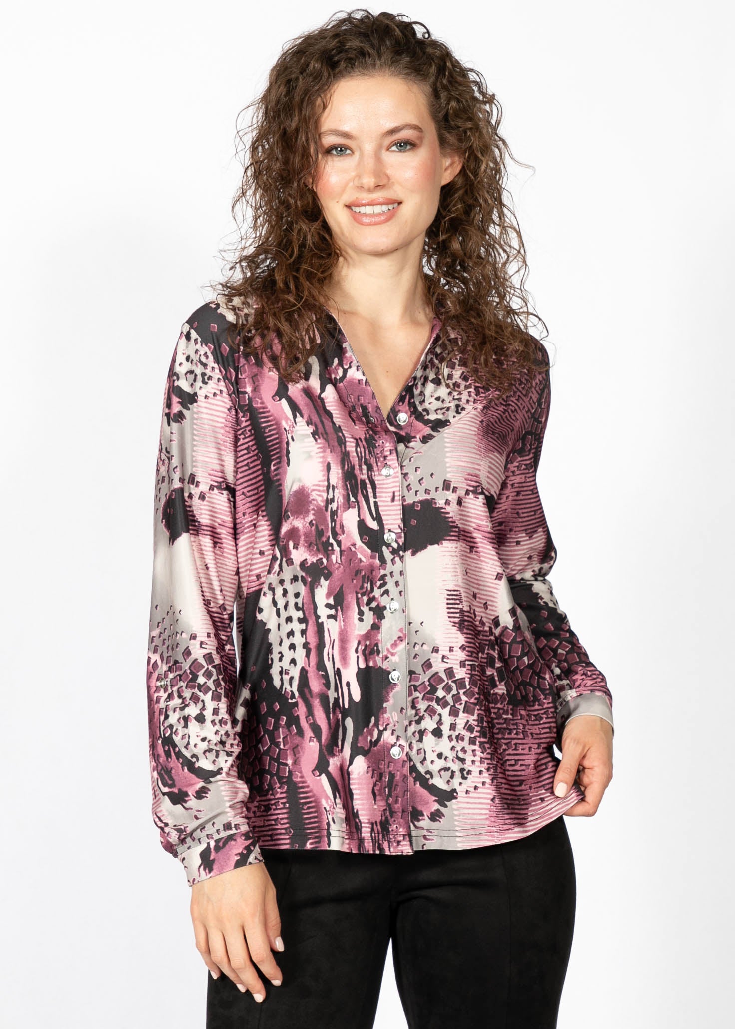 LINEA DOMANI PRINTED BLOUSE