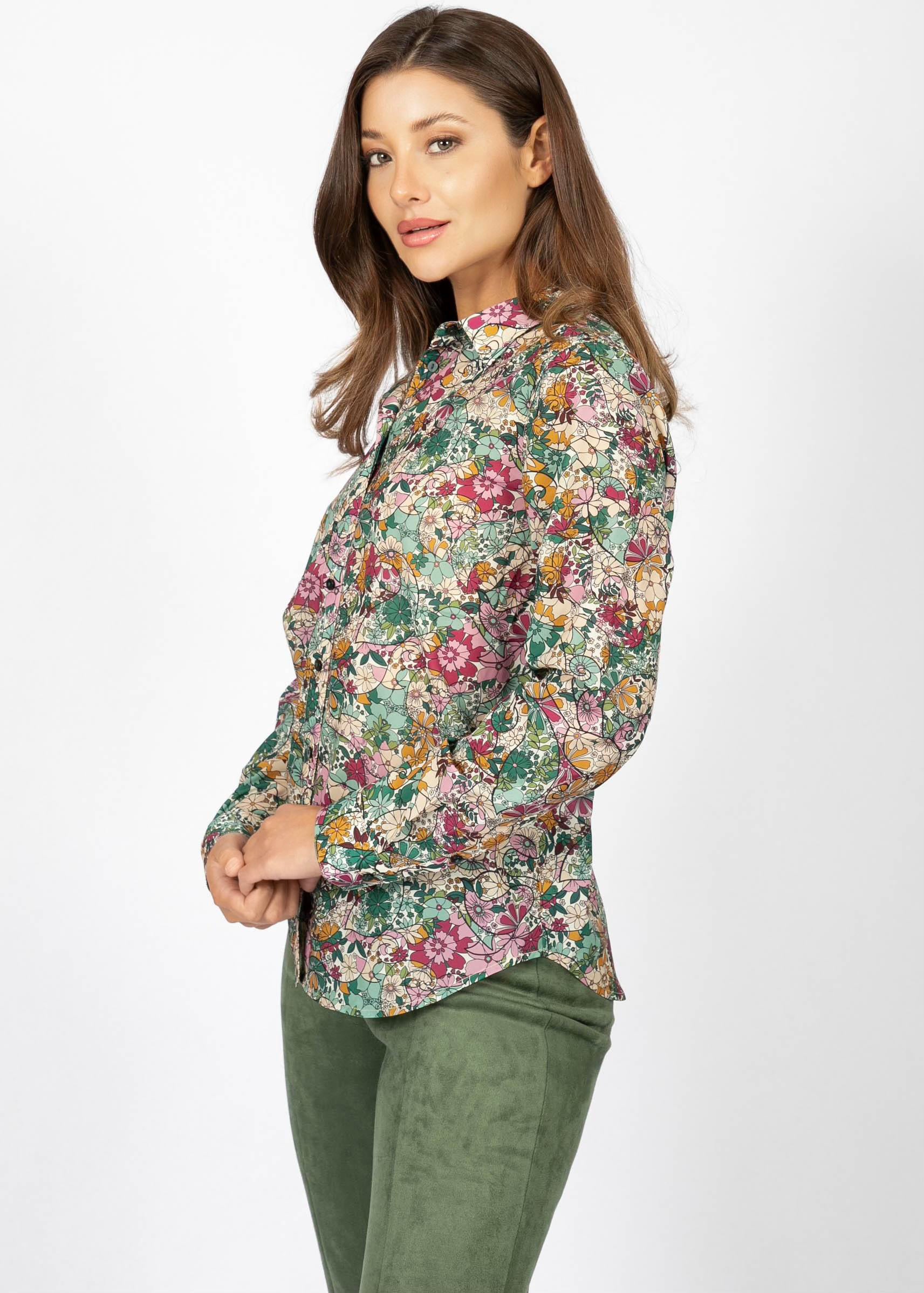 LINEA DOMANI PRINTED BLOUSE