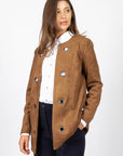 LINEA DOMANI FAUX SUEDE JACKET