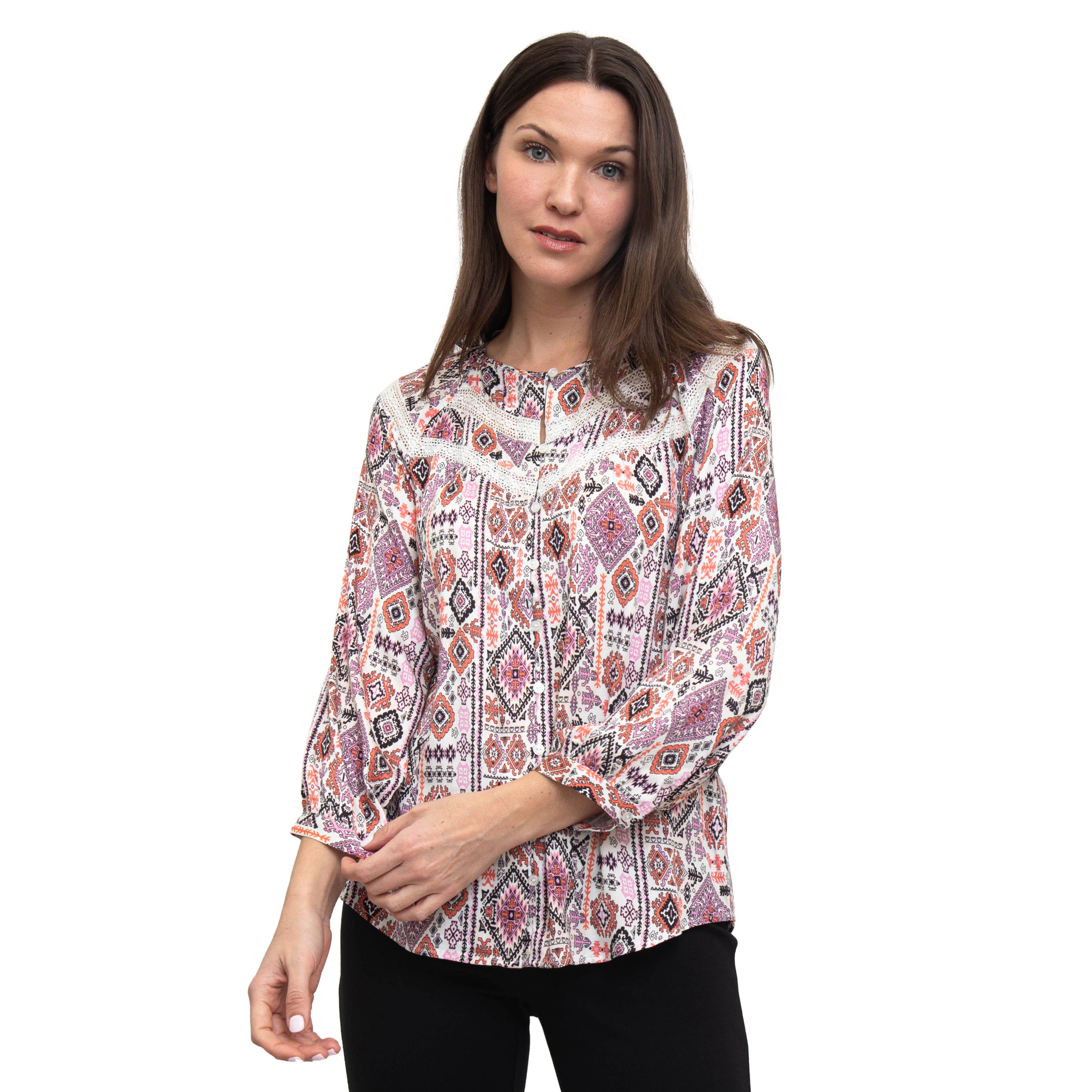 BLOUSE IMPRIMÉE LINEA DOMANI