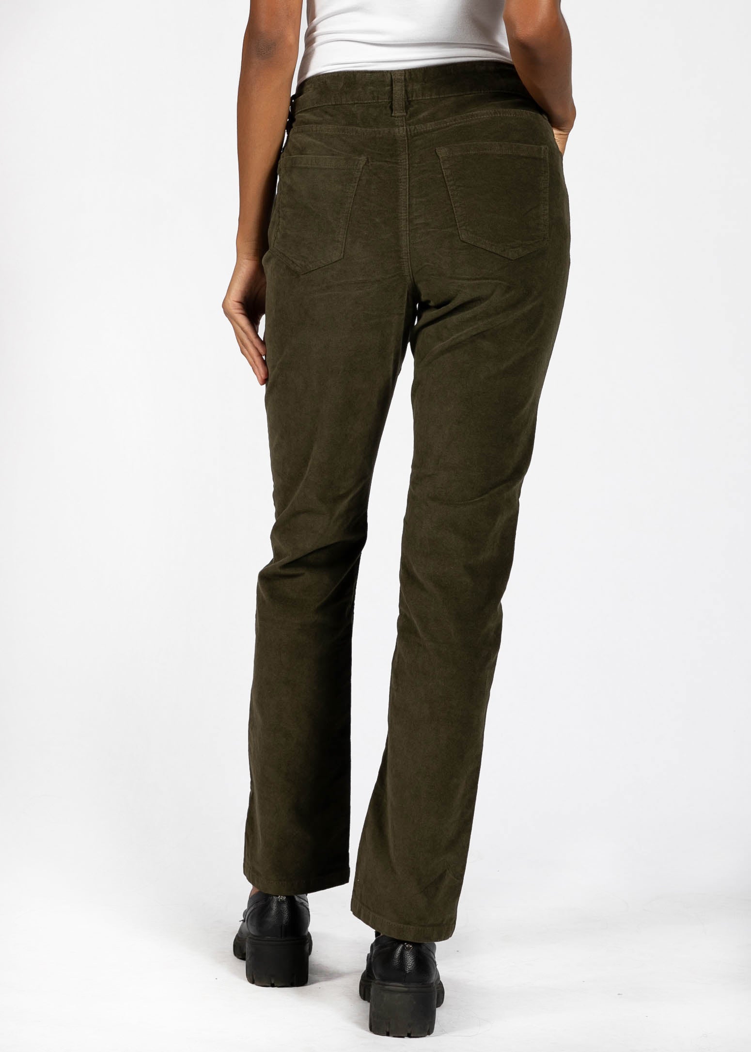 PANTALON DROIT EN CORDUROY