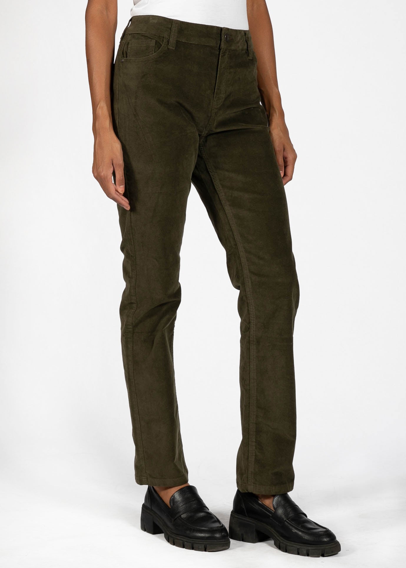 PANTALON DROIT EN CORDUROY