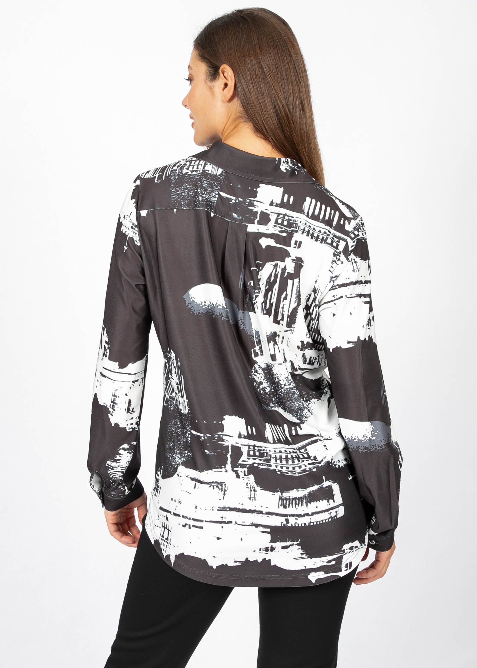 LINEA DOMANI PRINTED BLOUSE