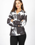 LINEA DOMANI PRINTED BLOUSE