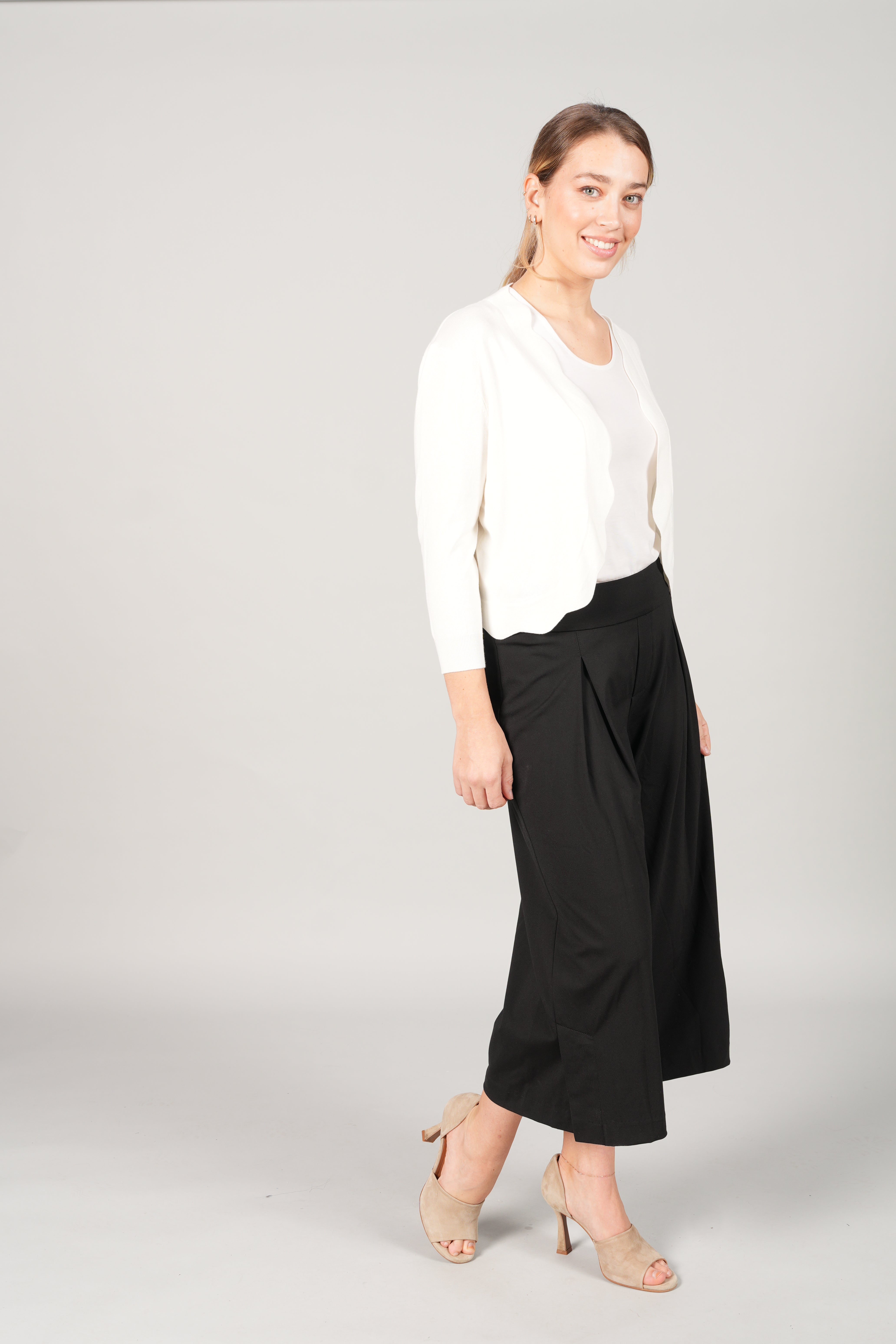 PANTALON JAMBE LARGE LISETTE