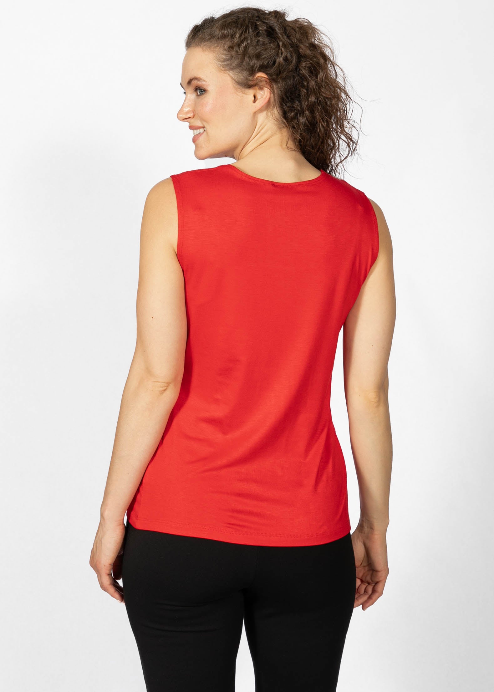 CAMISOLE BASIC COL ROND